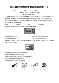 2026年陕西榆林市中考模拟物理试卷含答案（一）
