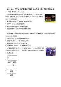 2025-2026学年辽宁省盘锦市兴隆台区九年级（上）期末物理试卷-自定义类型