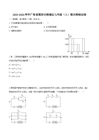 2025-2026学年广东省揭阳市榕城区九年级（上）期末物理试卷-自定义类型