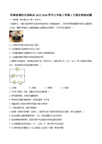 河南省南阳市西峡县2025-2026学年九年级上学期1月期末物理试题-自定义类型