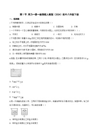人教版（2024）八年级下册（2024）浮力课时练习