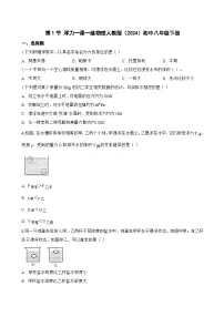 人教版（2024）八年级下册（2024）浮力课时练习