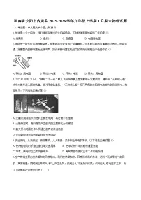 河南省安阳市内黄县2025-2026学年九年级上学期1月期末物理试题-自定义类型