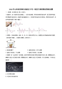 2026年山东省济南市高新区中考一轮复习调研测试物理试题-自定义类型