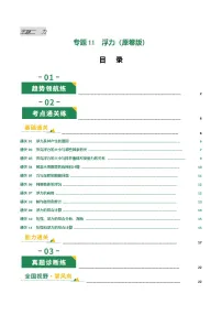 专题11 浮力（专项训练）（全国通用）2026年中考物理一轮复习讲练测+答案