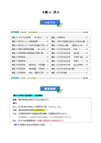 专题11 浮力（模型与方法）（全国通用）2026年中考物理一轮复习讲练+答案