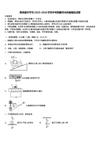 贵州省毕节市2025-2026学年中考物理对点突破模拟试卷（含答案解析）