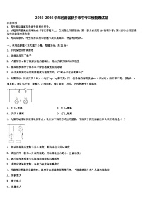 2025-2026学年河南省新乡市中考三模物理试题（含答案解析）