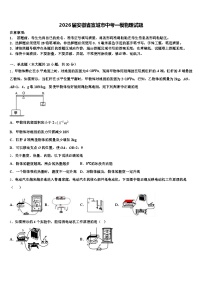2026届安徽省宣城市中考一模物理试题（含答案解析）