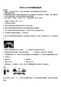 肇庆市2026年中考物理五模试卷（含答案解析）
