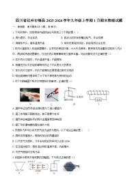 四川省达州市渠县2025-2026学年九年级上学期1月期末物理试题-自定义类型