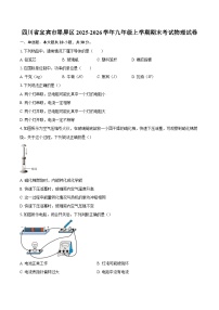 四川省宜宾市翠屏区2025-2026学年九年级上学期期末考试物理试卷-自定义类型