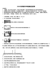 2026年邵阳市中考物理仿真试卷（含答案解析）