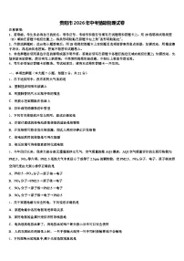贵阳市2026年中考猜题物理试卷（含答案解析）