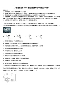 广东省茂名市2026年初中物理毕业考试模拟冲刺卷（含答案解析）