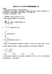 临沧市2025-2026学年中考物理考前最后一卷（含答案解析）
