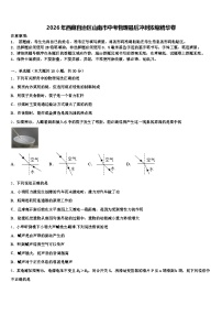 2026年西藏自治区山南市中考物理最后冲刺浓缩精华卷（含答案解析）