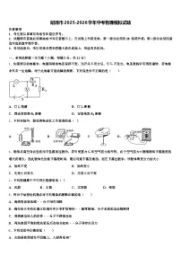 昭通市2025-2026学年中考物理模拟试题(含答案解析)