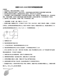 洛阳市2025-2026学年中考押题物理预测卷（含答案解析）