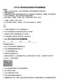 2026年广西壮族自治区防城港市中考五模物理试题（含答案解析）
