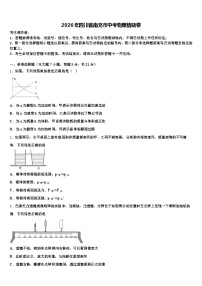 2026年四川省南充市中考物理猜题卷（含答案解析）