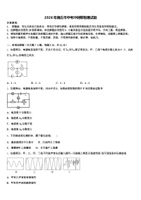 2026年商丘市中考冲刺卷物理试题（含答案解析）