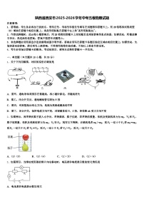 陕西省西安市2025-2026学年中考五模物理试题（含答案解析）