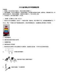 2026届马鞍山市中考物理模试卷（含答案解析）