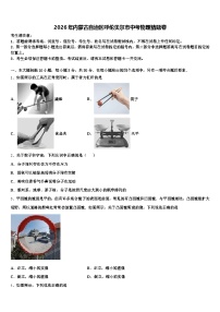 2026年内蒙古自治区呼伦贝尔市中考物理猜题卷（含答案解析）