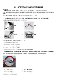 2026年内蒙古自治区呼伦贝尔市中考物理猜题卷（含答案解析）