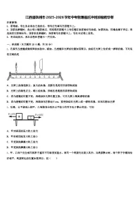 江西省抚州市2025-2026学年中考物理最后冲刺浓缩精华卷（含答案解析）