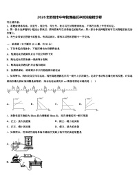 2026年邵阳市中考物理最后冲刺浓缩精华卷（含答案解析）