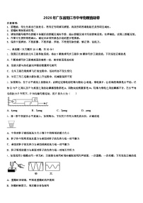 2026年广东省阳江市中考物理猜题卷（含答案解析）