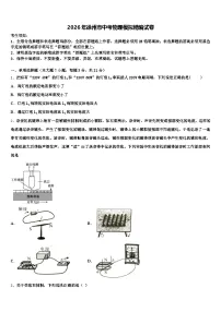 2026年徐州市中考物理模拟精编试卷（含答案解析）