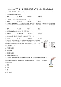 2025-2026学年辽宁省朝阳市朝阳县九年级（上）期末物理试卷-自定义类型