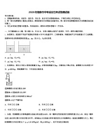 2026年阳泉市中考适应性考试物理试题（含答案解析）