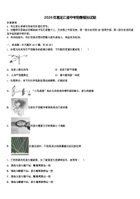 2026年黑龙江省中考物理模拟试题（含答案解析）