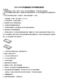 2025-2026学年海南省海口市中考物理五模试卷（含答案解析）
