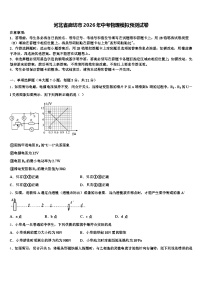 河北省廊坊市2026年中考物理模拟预测试卷（含答案解析）