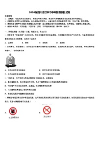 2026届四川省巴中市中考物理模拟试题（含答案解析）