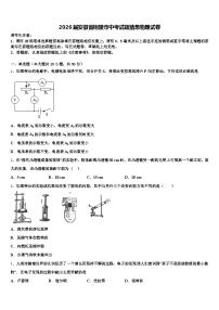 2026届安徽省铜陵市中考试题猜想物理试卷（含答案解析）