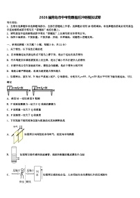 2026届青岛市中考物理最后冲刺模拟试卷（含答案解析）