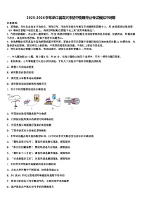 2025-2026学年浙江省嘉兴市初中物理毕业考试模拟冲刺卷（含答案解析）