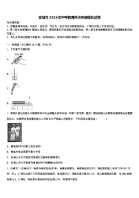 宣城市2026年中考物理对点突破模拟试卷（含答案解析）