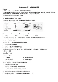 鞍山市2026年中考物理押题试卷（含答案解析）