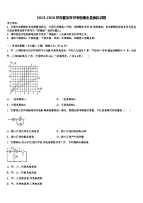 2025-2026学年雅安市中考物理全真模拟试卷（含答案解析）