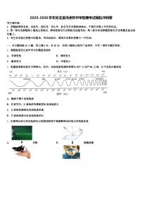 2025-2026学年河北省沧州市中考物理考试模拟冲刺卷（含答案解析）