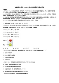陕西省宝鸡市2026年中考物理适应性模拟试题（含答案解析）