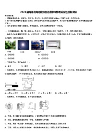 2026届青海省海南藏族自治州中考物理适应性模拟试题（含答案解析）