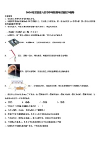 2026年安徽省六安市中考物理考试模拟冲刺卷（含答案解析）